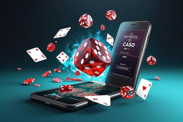 Meja Roulette dengan roda berputar dan tata letak taruhan